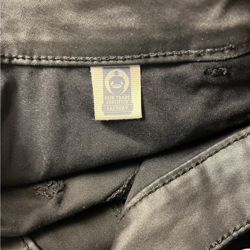 Far Trade Certified Black Slim Fit Pants Size 6/28R - Picture 5 of 8